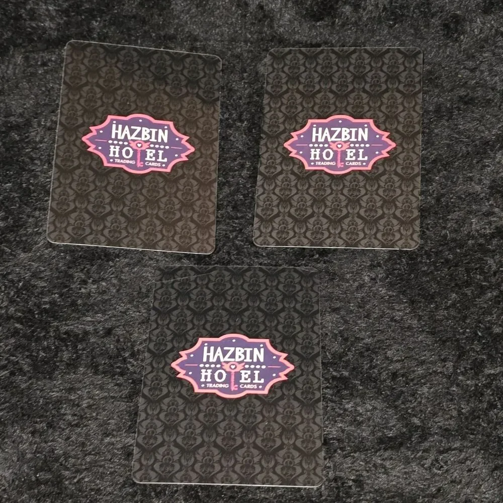 Lot Hazbin Hotel Cards Pangolins Gates Of Heaven Emily's Mural 16/60 20/60 33/60